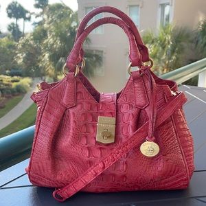 Gently used Brahmin small satchel